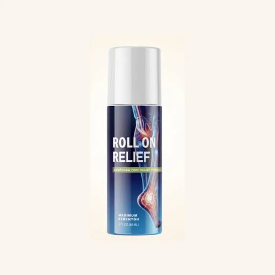 Roll On Relief topical analgesic bottle